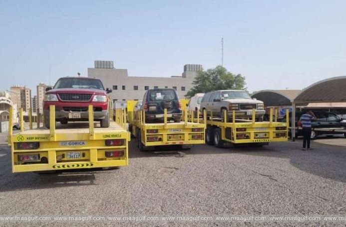 949 కార్లను తీసేసిన కువైట్ పురపాలక సంఘం